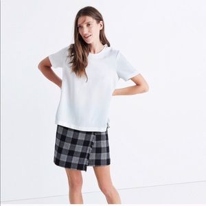 Swinging Madewell white polyester blouse